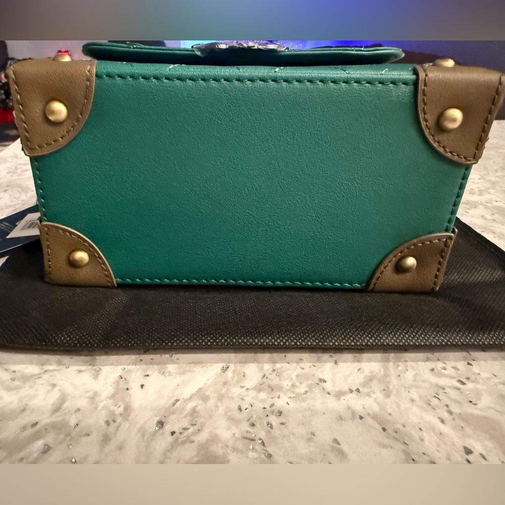 Warner Bros. Harry Potter Slytherin Quilted Green Mini Handbag - Picture 6 of 7